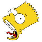 bart-simpson-HEAD MOUTH sticker