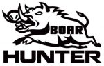 BOAR HUNTER DIE CUT DECAL