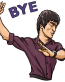 bruce dragon lee celebrity sticker_16