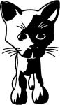 Cat Cats Animal Animals Vinyl Decal Sticker 01