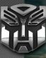 Chrome Transfomer Emblem Autobots