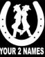 Cowboy CUSTOM Name Decal