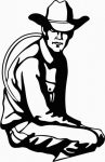 Cowboy Western Decals 04