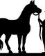 Cowgirl and Her Horse Decal