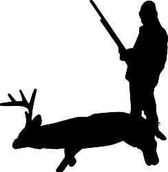 Deer Hunting Decal Sticker 36