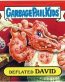 Deflated DAVID Funny Sticker Name Decal