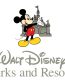 Disney parks and resorts logo sticker