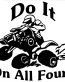 Do It On All Fours Decal
