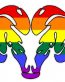 Dodge Ram Tribal Logo - PRIDE FLAG