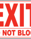 Exit Entrance Signs and Banners 06
