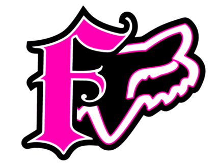 F Logo Color Decal