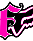 F Logo Color Decal