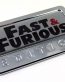 fast and furious special edition adhesive chrome emblem