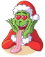 grinch stole christmas_cartoon sticker 7