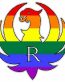 Gun Logo R - Flag Pride
