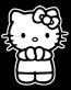 Hello K Hand Together Decal Sticker