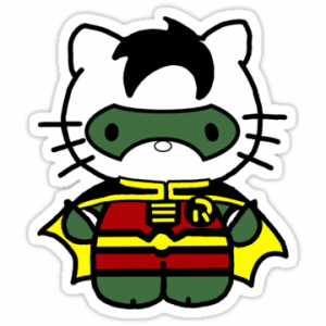 Hello K Robin Vinyl Sticker