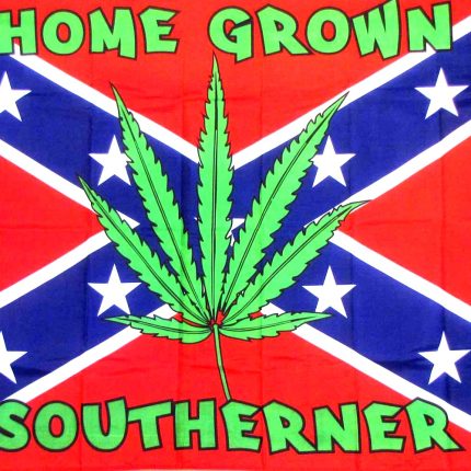 home grown southerner rebel flag sticker