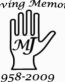 In Memory of Michael Jackson Band Decal Sticker