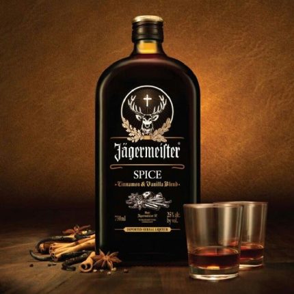 Jagermeister bottle shot sticker