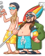 jay and silent bob funny cartoon wall sticker 11