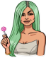 kardashian family_celebrity sticker 8