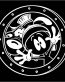Marvin Martian Diecut Circular Decal