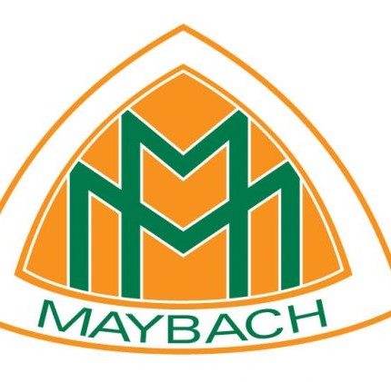 Maybach Logo Color Sticker 2