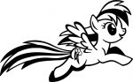 my-little-pony-thunder-cloud-diecut decal