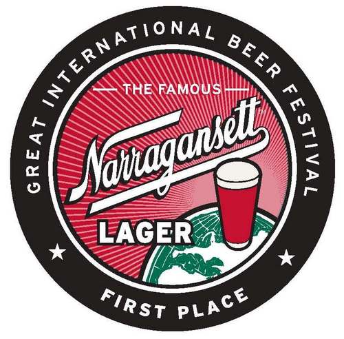 Narragansett Beer First Place Sticker