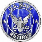 NAVY RETIRED lightning blue