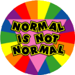 Normal-Not-Normal LGBT sticker