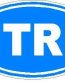 Oval Running Decals ITRI Sticker H