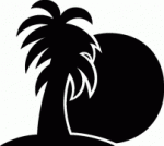 Palm Tree Decal 4