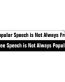 popular_speech_vs_free_speech_free thinking bumper_sticker