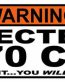 Protected By Funny Warning Sticker 12
