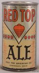 Red Top Ale Beer Can Sticker