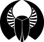 Scarab Decal Die Cut Boat Sticker 07