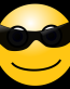 Smile Cool Face Sticker