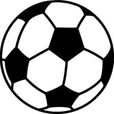 Soccer Ball Diecut Window Wall Decal