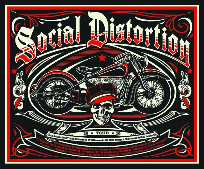 Social Distortion Sticker
