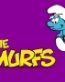 The Smurfs Logo Purple Rectangular Decal