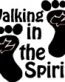 Walk in the Spirirts Die Cut Vinyl Decal Sticker