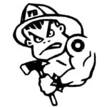 Fireman 2 decal