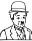 Charlie Chaplin Diecut Celeb Decals 3