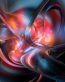 3D Abstract Art Vinyl Wall Decals 02