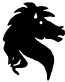Horse Stallion vinyl sticker