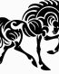 a vinyl horse car or wall decal 09
