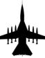 Aircraft Clipart Diecut Decal 33