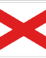 Alabama State Flag Decal